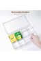 Clear Acrylic Tea Bag Organizer, Stackable Tea Storage Box with Lid, Dustproof Tea Holder Dispenser, - 5