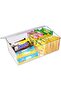 Clear Acrylic Tea Bag Organizer, Stackable Tea Storage Box with Lid, Dustproof Tea Holder Dispenser, - 7
