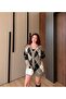 Baklava Patterned Cardigan - 5