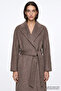 Reglan Sleeve Belted Lined Regular Coat - 5