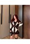 Baklava Patterned Cardigan - 4