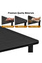 Ergonomic Computer Desk with Bookshelf - Modern Simple Style Writing Table for Home Office, Gaming & Study - Compact 90x44x73cm - 4