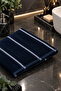 Fayanna 2 Pack 100% Cotton Hand Towels - Navy Blue - 2