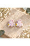Handmade Murano Glass Pink Flower Elephant Beads (2 Pieces) - 2