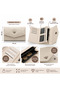 Women's Wallet with Zipper Coin Pocket and 6 Card Compartments - 4