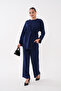 Oysho Set with Slit Sleeves and Waist-Tie