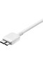 3-Pin Travel Charging Adapter with Micro USB Cable for Samsung Galaxy Note 3 – White - 2