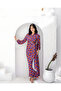 Bold Geometric Print Maxi Dress - 4