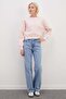 3 Thread Basic Ribbed Crop Sweatshirt - 4