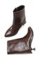 Mira Vera Women's Heeled Boots 0012603 Brown Crocodile - 6
