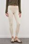 Diver Fabric High Waist Leggings with Side Draping - 7
