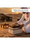 شنطة روفا منقوشة 18 لتر، تصميم تراثي فاخر - 4