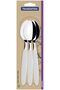 Ipanema stainless steel tablespoon set with white polypropylene handles, 3 pcs - 2