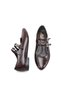Gemma Sola Women's Ballerinas 0012345 Brown Wrinkled Patent Leather - 2