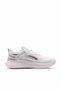 Women's White Sports Shoes Lace-Up Casual Walking Sneaker with Gray Detail and Comfortable Sole - 3