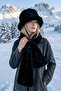 Winter Couture Scarf and Beanie Double Set - 2