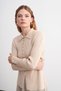 Knitted Detailed Peplum Knitwear Cardigan - 3
