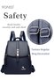 Shoulder Bag Women's Bag Trendy Fashion Soft Leather Mommy Casual Large-Capacity Backpack Fashionabl - 7