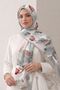 Patterned Shawl - Bamboo Kraş Printed Shawl 22 - 5