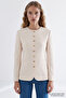 Cufflinked Padded Regular Jacket with Fleece Pockets - 5