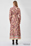 Pleated Slim Fit Shirt Dress with Elastic Waist at the Back - 7