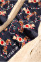 Unisex Merry Christmas Boxed Deer Patterned Socks - 4