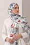 Patterned Shawl - Bamboo Kraş Printed Shawl 22