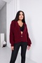 Hooded Buttoned Cardigan - 3