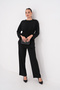 Oysho Set with Slit Sleeves and Waist-Tie - 6