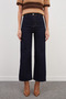 Cut-Off Hem High Waist Jeans - 3