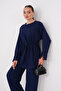 Oysho Set with Slit Sleeves and Waist-Tie - 8