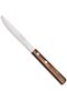 Dessert Knife with Stainless Steel Blade and Treated Polywood Handle, Brown, 3" Model 21104493