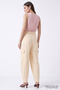 High Waist Cargo Pocket Balloon Cut Regular Pants - 2