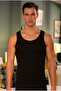 Soft Cotton 4-Pack Undershirt Black - 2