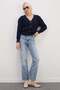 Buttoned V-Neck Casual Knitwear Cardigan - 4