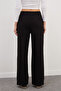 3 Thread Waist Tie Palazzo Sweatpants - 7