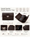 Women's Wallet with Zipper Coin Pocket and 6 Card Compartments - 3