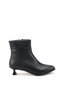 Siri Alba Women's Heeled Boots 0012501 Black Skin - 5