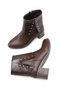 Rhea Luce Women's Heeled Boots 001208 Brown Skin - 2