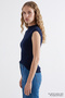 High Collar Sleeveless Regular Knitwear Blouse - 5