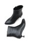 Siri Alba Women's Heeled Boots 0012501 Black Skin - 3