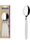Ipanema stainless steel tablespoon set with white polypropylene handles, 3 pcs - 3