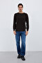 Men's Raglan Sleeve Crew Neck Anti-Pilling Basic Knitwear Sweater - 5