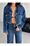 Women's Denim Short Jacket - 3