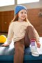 Cherry Embroidered Crew Neck Girls' Sweatshirt