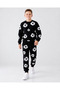 Embossed Floral Printed Unisex Children's Set - Ages 6/15 - 31924 - 8