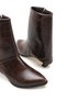 Mira Vera Women's Heeled Boots 0012603 Brown Crocodile - 5