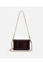 Timsah derisi görünümlü clutch - 6
