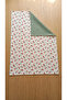 100% Cotton Cherry Patterned Baby Duvet Cover Set - 3 Piece Crib Sleeping Set with Sheets & Pillows - 5