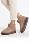 Furry Warm Lining Water-Repellent Women's Winter Daily Use Short Mini Thick Sole Boots - 2